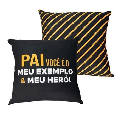 Almofada Pai Voc O Meu Exemplo E Meu Heroi Papel Picado