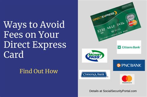 How To Avoid Atm Fees On Your Direct Express Card Social Security Portal