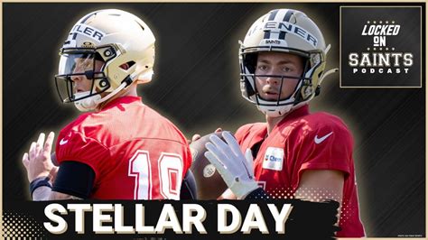 New Orleans Saints Jake Haener Spencer Rattler Ball Out Penning