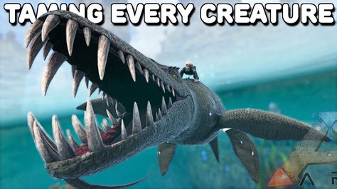 THE LIOPLEURODON HAS MAGIC ABILITIES TAMING EVERY CREATURE ARK