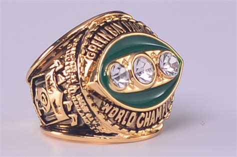 NFL 1967 Green Bay Packers Super bowl II CHAMPIONSHIP RING Player MVP Bart Starr 11S