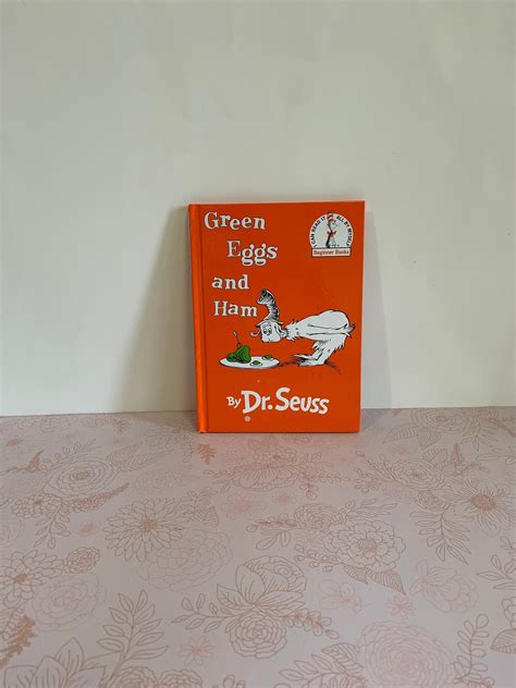 Green Eggs And Ham Dr Seuss Beginner Book Dr Seuss Etsy