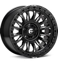 Fuel Off Road Rincon Sbl Gloss Black W Milled Accent Tire Rack