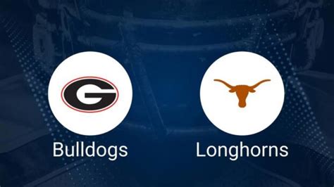 Georgia Vs Texas Predictions Picks Odds Moneyline Spread