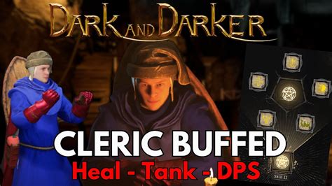 Cleric Is The Strongest Class In Dark And Darker Buffed Solo