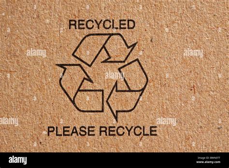 Cardboard Recycling Sign