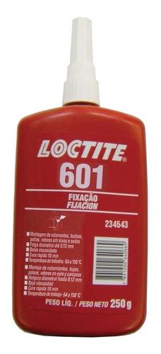 Trava Rolamento Bucha 601 250g Loctite Frete grátis