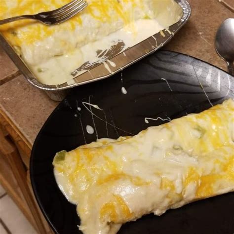 Easy Creamy White Chicken Enchiladas Miss Cooker