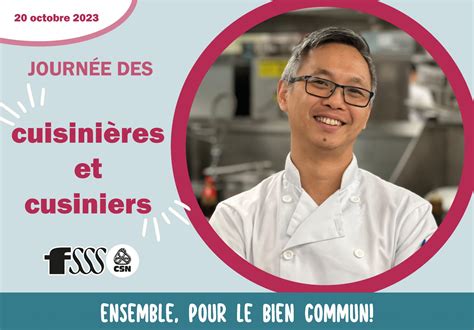 Fsss Csn Journ E Internationale Des Cuisiniers Fsss Csn