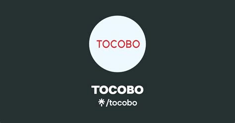TOCOBO | Linktree