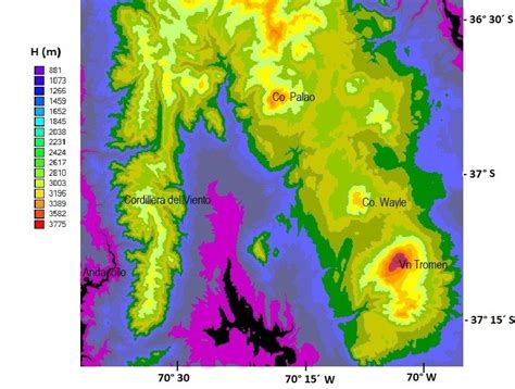 Ubicaci N Y Altura Sobre El Nivel Del Mar Snm Del Rea En Estudio