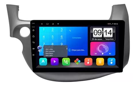 Multimidia Fit 09 14 9p Octacore Android Carplay 6gb 128gb