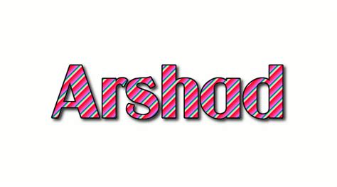 Arshad Logo Free Name Design Tool From Flaming Text