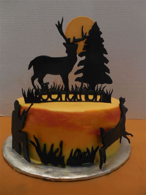 Deer Hunting Cake