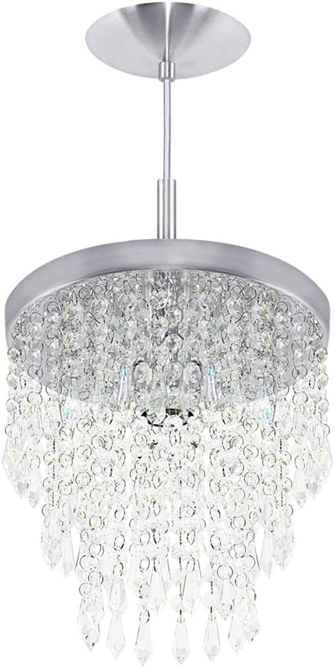 Lustre Pendente De Cristal Acr Lico Manucrillic Magnifico Amazon Br