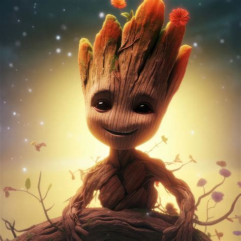 1024x1024 Baby Groot Smiling 1024x1024 Resolution Hd 4k Wallpapers