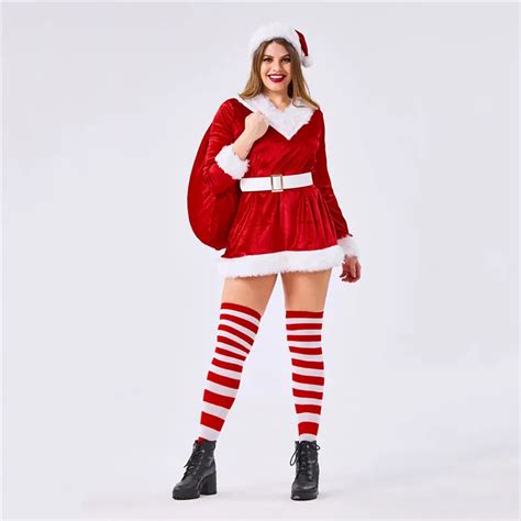 Sexy Santa Costume Plus Size Fandw