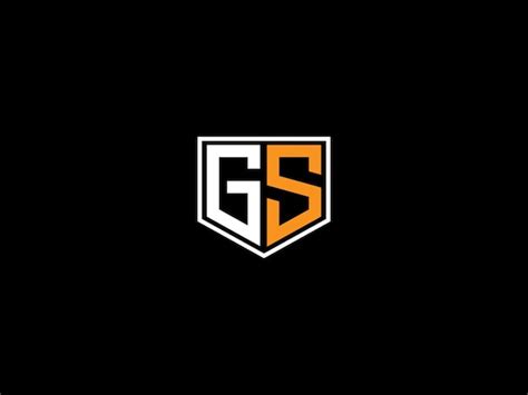 Premium Vector | Gs logo design
