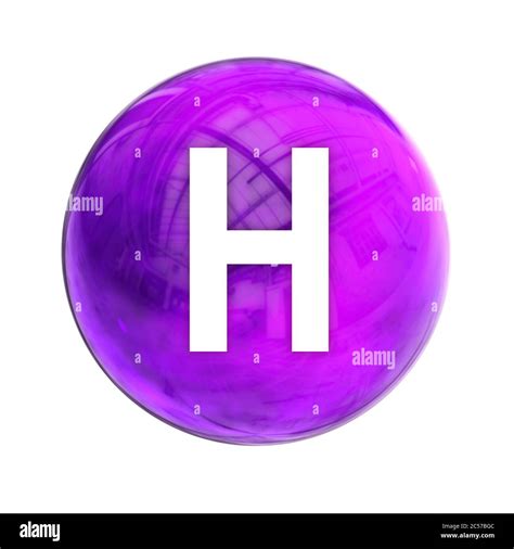 Vitamin H sphere molecule for healthcare medical pharmacy. Shining ...