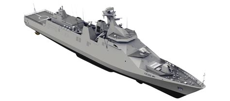SIGMA frigates are designed in a modular way, using standardised