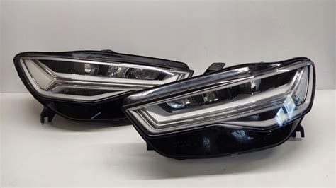 Audi A6 C7 Lift 4g Full Led Lampa Lewa Prawa 12686307855 Oficjalne