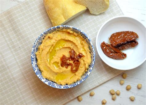 Hummus Z Suszonymi Pomidorami Justyna Gotuje