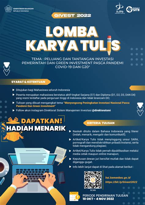 Kompetisi Menulis Penulisan Proposal Riset Dan Video Pendek Reels SDG