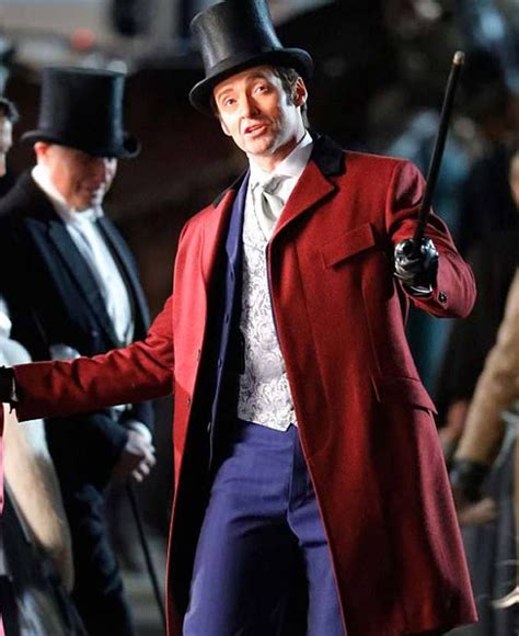 Hugh Jackman The Greatest Showman Red Coat The Greatest Showman