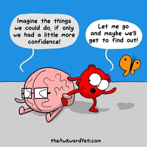 Comics That Illustrate The Tricky Relationship Between Your Heart