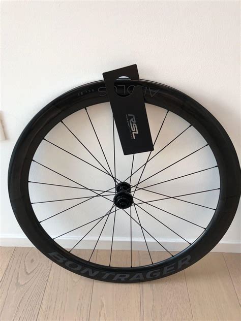 Bontrager Aeolus Rsl 51 Tlr Disc Road Wheel Set Sports Equipment