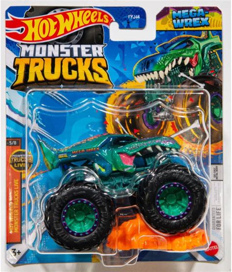 Монстр трак Хот вилс машинки для мальчиков Mattel машина Hot Wheels Monster Truck 1 64 FYJ44