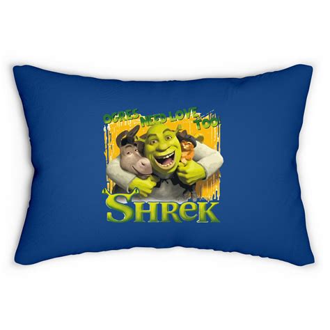 Sexy Shrek Shrek Meme Face Shrek Wazowski Classic Lumbar Pillows Designed And Sold By Imran Tariq