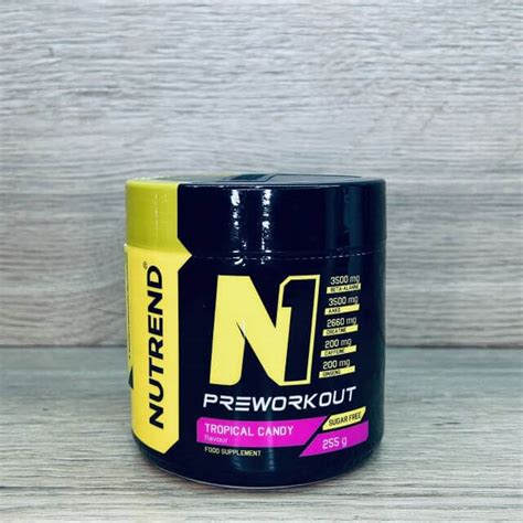 Nutrend N1 Preworkout 255g Sixpack lt PRIEŠ TRENIRUOTĘ