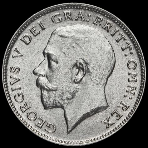 George V Silver Sixpence Scarce G Ef