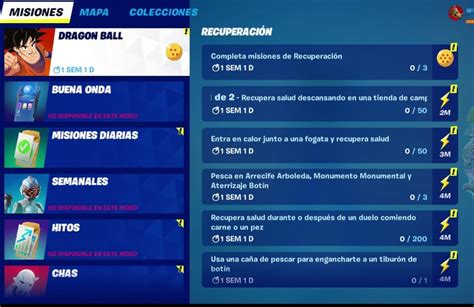 Infopico Fortnite On Twitter Las Nuevas Misiones De Dragon Ball