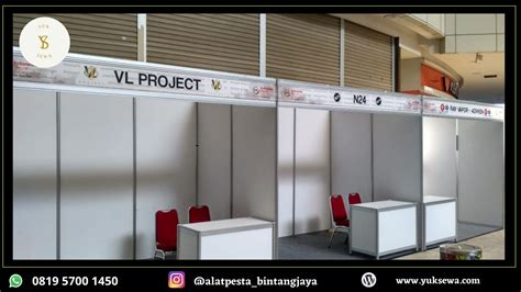 Sewa Partisi Pameran R8 Harga Murah Jakarta Promo Ongkir