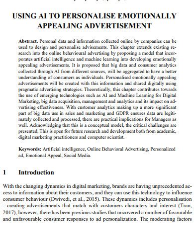 emotional appeal examples