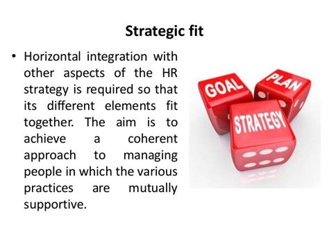 Approaches To Strategic Hrm Strategic Fit Strategic Human Resourc