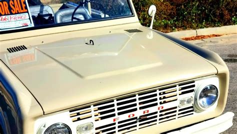 Ford Bronco U Roadster Early Uncut And Unrestored Budd Body