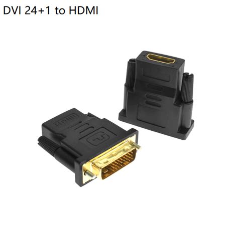 High Quality Cheap Price Gold Plated Hdmi To Dvi 24 1 24 5 Adapter Dvi