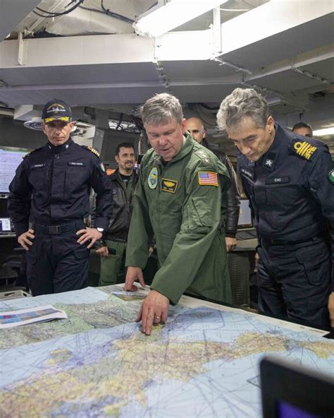 U S Navy On Twitter VADM Ishee Commander USNavyEurope Reviews A