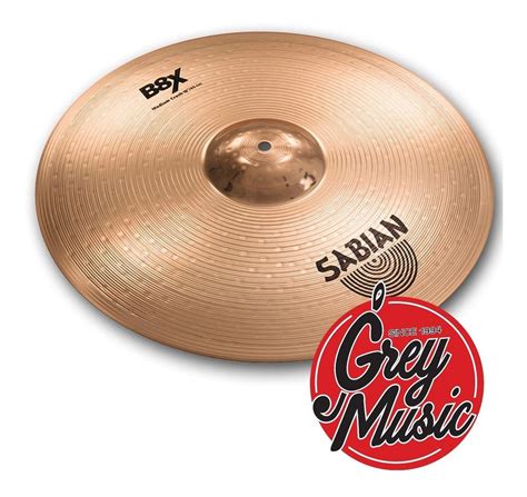 Platillo Sabian B X Medium Crash Grey Music Grey Music