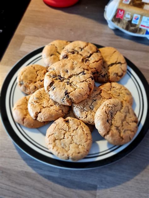 Nyc Choc Chip Cookies Made By Myself And My 2 Yr Old Credit To Janes