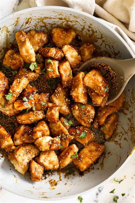 Extra Crispy Honey Sesame Chicken In 25 Minutes Real Simple Good