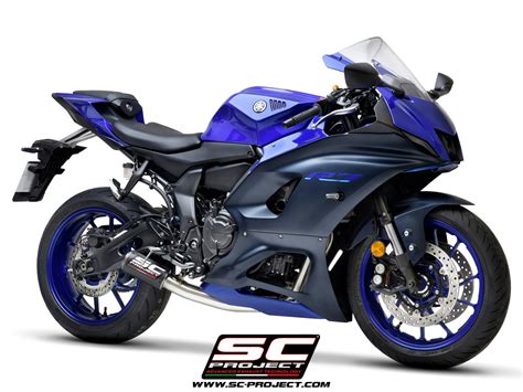 SC Project New Series Of Silencers For Yamaha YZF R7