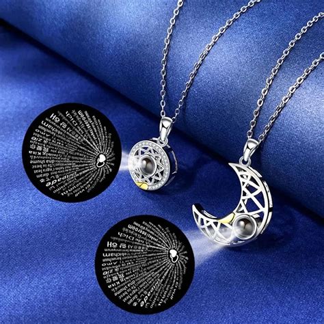 Sun And Moon Connecting Necklaces Outlet Bellvalefarms