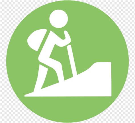 Hiking Trail Computer Icons Hiking Icon Text Logo Grass Png Pngwing