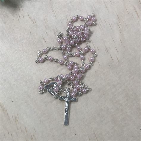 My First Rosary Light Pink Tables