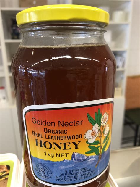 Golden Nectar Organic Real Leatherwood Honey 1kg — Super Sahel