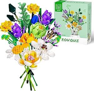 Amazon Flower Bouquet Building Kit 997 PCS DIY STEM Flower